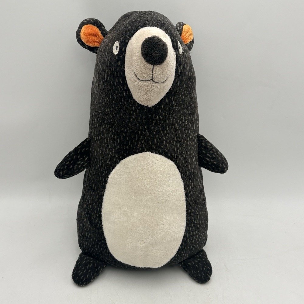 Pillowfort Woodland Bear Plush Target Toy Black Gray 17"